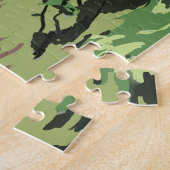 Akaka Falls Hawaii Waterfall Tropical Landscape Legpuzzel (Zijkant)