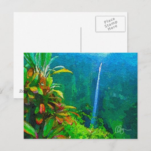 Akaka tombe carte postale (Devant / Derrière)