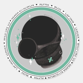 Akara Badge - AC Ronde Sticker