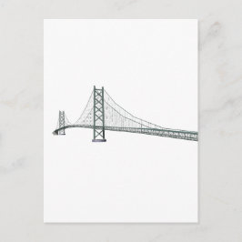 Akashi Kaikyo Suspension Bridge: ook bekend als Pe Briefkaart