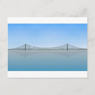 Akashi Kaikyo Suspension Bridge: ook bekend als Pe Briefkaart