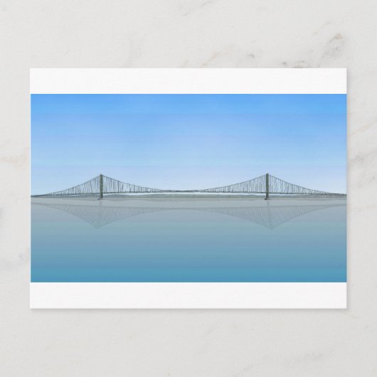 Akashi Kaikyo Suspension Bridge: ook bekend als Pe Briefkaart (Voorkant)