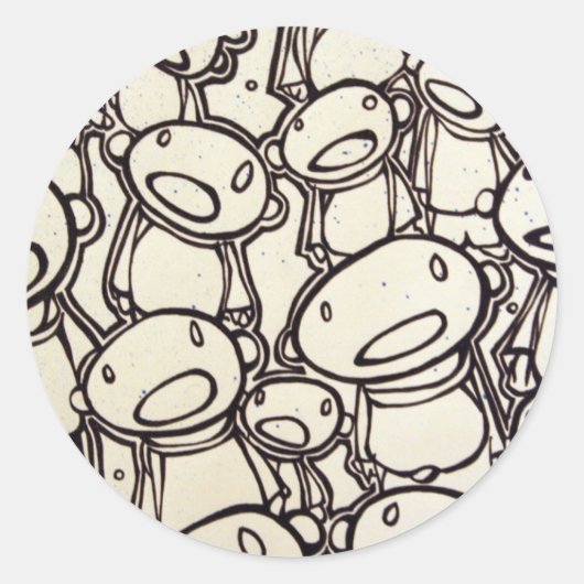 Akayo Ronde Sticker (Voorkant)