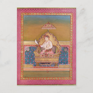 Akbar van een album van portretten briefkaart