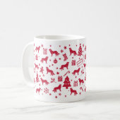 Akbash Christmas Design Koffiemok (Voorkant links)