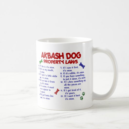 AKBASH DOG Property Laws 2 Koffiemok (Rechts)