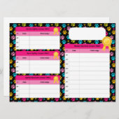 AKC Agility Master Jumper Titel Tracker Kaart (Voorkant / Achterkant)