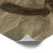 Akela De Lone Wolf van Maurice en Edward Detmold Poster (Hoek)