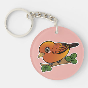 Akepa Hawaii Forest Bird Sleutelhanger