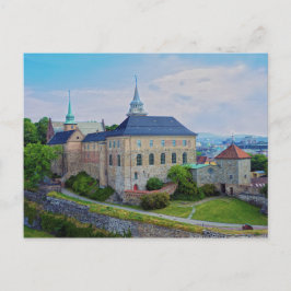 Akershus Castle in Olso, Noorwegen Briefkaart
