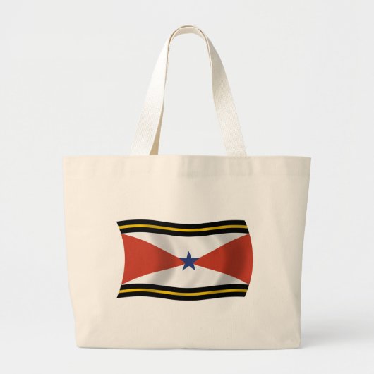 Akha People Vlag Boodschappentas Grote Tote Bag (Voorkant)