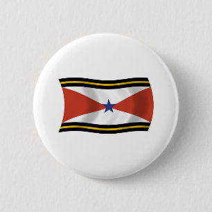 Akha Volk Vlag Knop Ronde Button 5,7 Cm