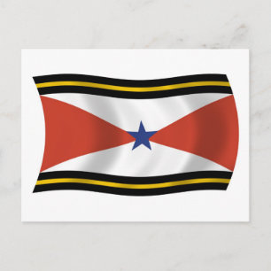 Akha Volk Vlag Postkaart