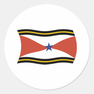 Akha Volk Vlag Sticker