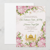 Akhand Path numérique ou invitation au Sukhmani pa (Devant / Derrière)