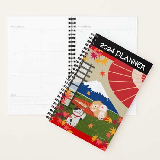 AKI CHOW 2024 Daily Planner tekst aanpassen (Display)