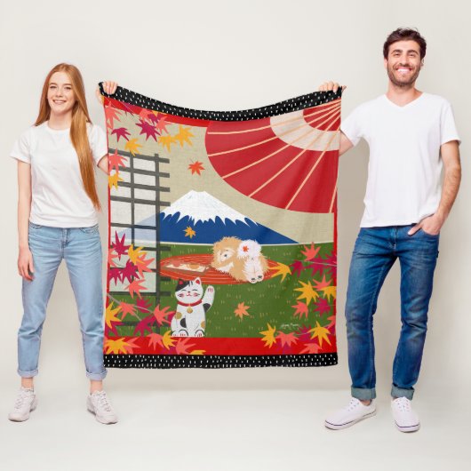 AKI Chow Fleece deken (In situ)