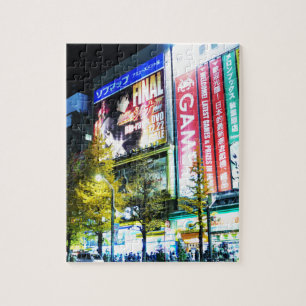 Akihabara (elektrische stad) in Tokio, Japan Legpuzzel