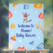 Akili en mij Baby shower Acryl Bord (Neutraal)