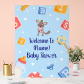 Akili en mij Baby shower Acryl Bord (Huwelijk)