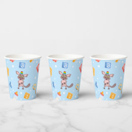 Akili en vrienden Baby shower Paper Cup Papieren Bekers