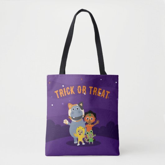 Akili et amis Trick ou Treat Sac fourre-tout (Devant)