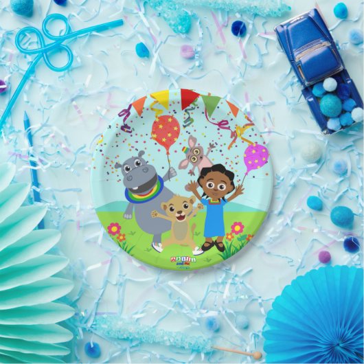 Akili & Vrienden Papier Bord 3 (Feest)