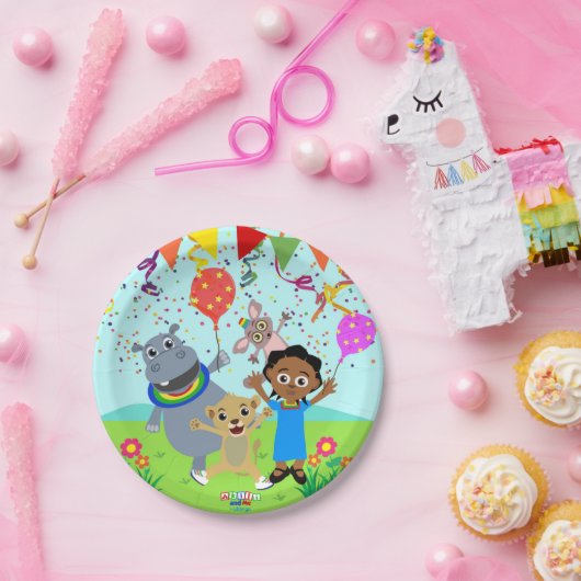 Akili & Vrienden Papier Bord 3 (Feest)