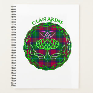 Akins Scottish Tartan Celtic Thistle