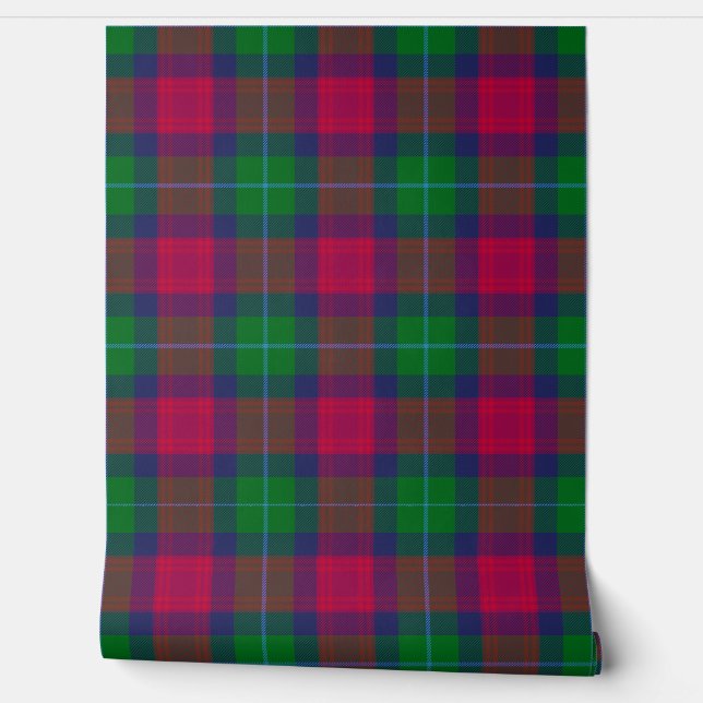 Akins Tartan Plaid Schotse clan Behang (Afrollen)