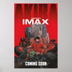 Akira Anime Film Geremasterde Poster - IMAX