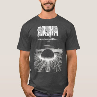 Akira cyberpunk stad explosie cadeau t-shirt