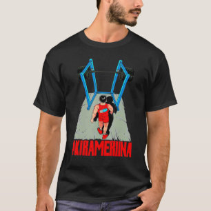 Akirameruna Gym Gewichtheffen Bodybuilding spieren T-shirt