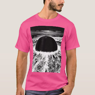 Akiras Cyberpunks-stadsexplosie T-shirt