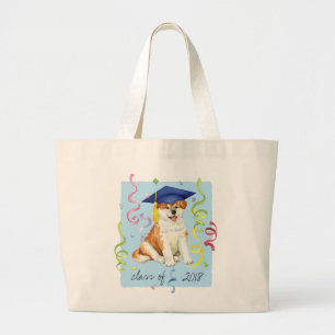Akita Afstuderen Grote Tote Bag