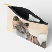 Akita Amerikaans Japans Inu Sable Schilderen Hond  Etui (Open)