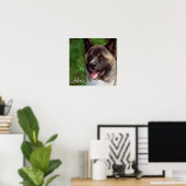 Akita Art Print Gifts (Thuiskantoor)