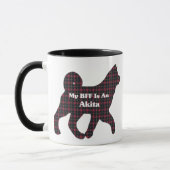 Akita BFF Mug (Gauche)