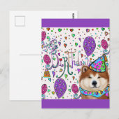 AKITA BRIEFKAART (Voorkant / Achterkant)