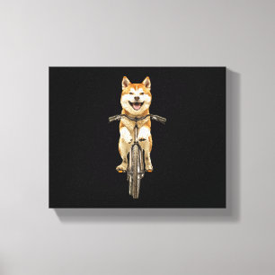 Akita canvas afdruk