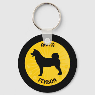 Akita Crossing [Xing] Sleutelhanger