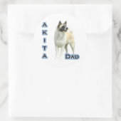 Akita Dad 4 - Sticker (Tas)