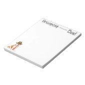 Akita Dad Notitieblok (Gedraaid)