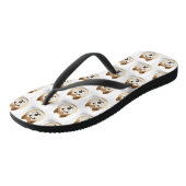 Akita Dog 3D geïnspireerd Teenslippers (Schuin)