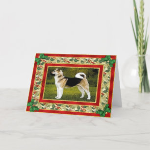 Akita Dog Blank Kerst Kaart