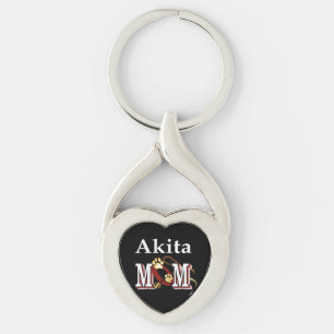 Akita Dog MOM Sleutelhanger