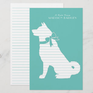 Akita Dog Puppy Briefpapier