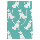 Akita Dog Puppy Medium Cadeauzakje (Voorkant)