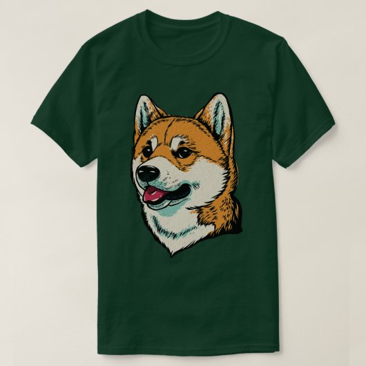 Akita Dog T-shirt (Design voorkant)