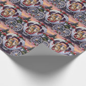 Akita Dog Valentine's Day Cadeaupapier (Hoek)